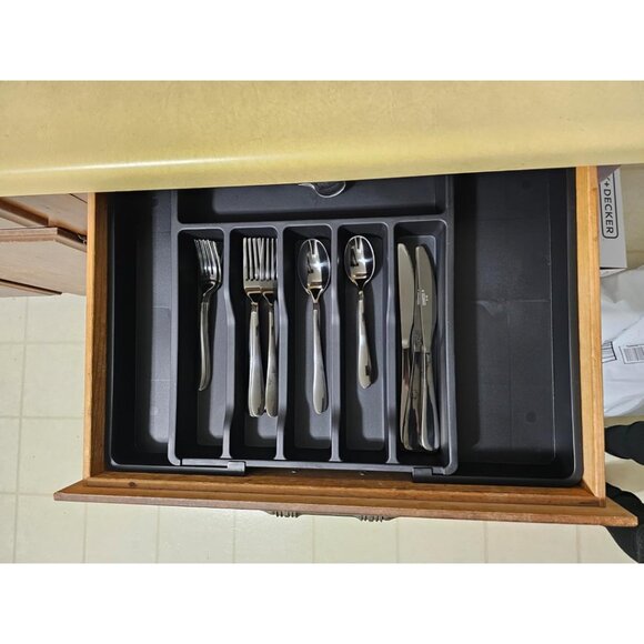 New Silverware Drawer Organizer, Expandable Utensil Tray for Kitchen Storage - Picture 13 of 13